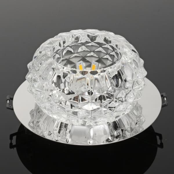 Moderne Krystal LED Loftslampe, 5W, Flush Mount, til Gang, Passage, Hjem