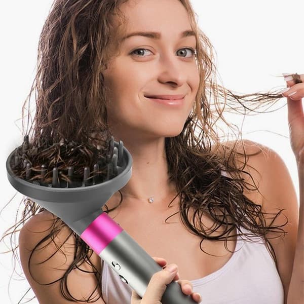 Hårdiffuser til Dyson Airwrap HS01 HS05, Volumengivende Dyse til Naturlige Krøller, Krusreduktion
