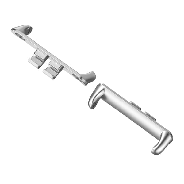 Rustfrit stålforbindelse til Honor Choice 2i, 20 mm, sølv, sikker pasform Silver