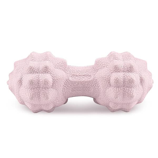 TPR Jordnødde Massagebold til Dyb Muskelmassage, Pink, 12.2x4.9 cm
