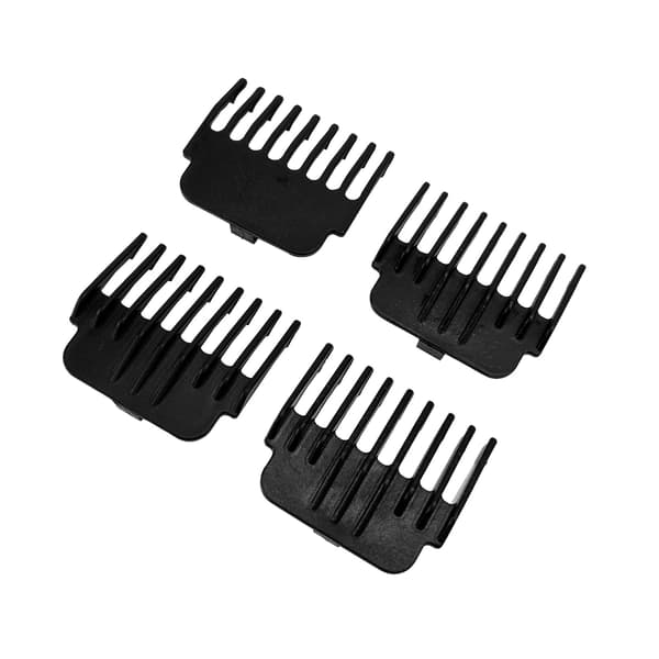 Hiusleikkuri LED-näytöllä, johdoton 60 min, 500 mAh, terästerä, USB-lataus, musta Black