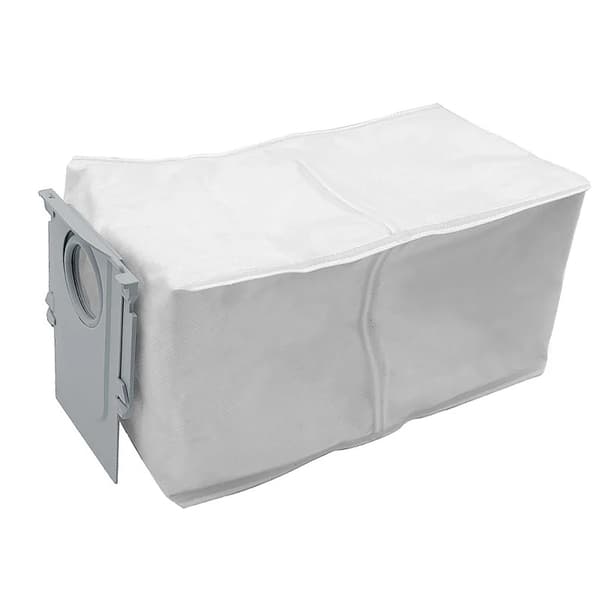 Dammsugarpåsar kompatibla med Roborock S8 MaxV Ultra G20s, 12-pack, vit, non-woven