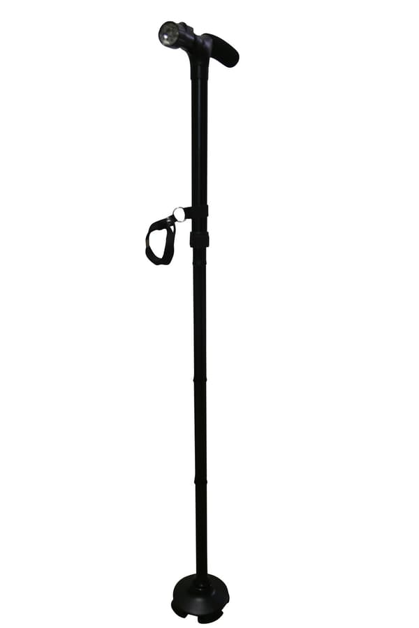 Ergonomisk LED-spaserstokk, lett turstav