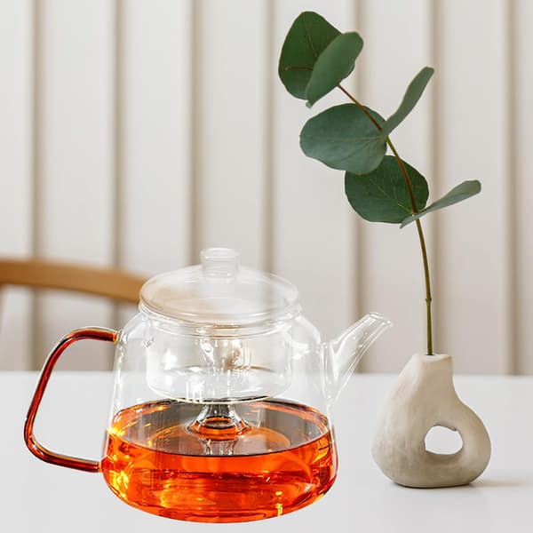 Udskiftning af låg til tekedel i glas - Robust tekandelåg i glas til brygning