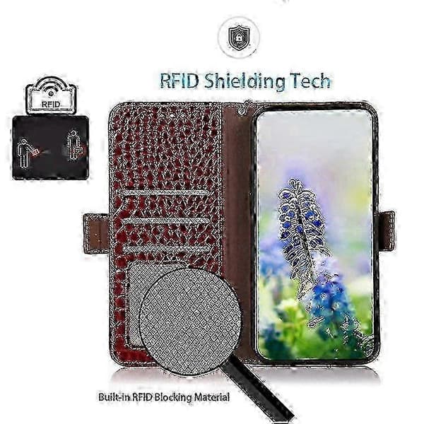 Flip Wallet-etui i ægte koskind til iPhone 16e Red