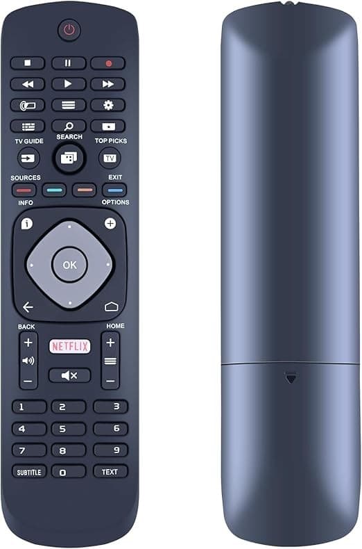 Fjärrkontroll kompatibel med Philips Smart TV, universell ersättning för LCD LED