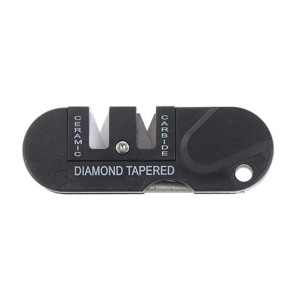 Lomme knivsliber, multifunktionelt slibeværktøj i wolframstål til camping udendørs