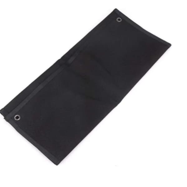 Taktisk Patch Display Panel, Væg Organizer Board, Sort, 85x70cm, 1000D Oxford Stof