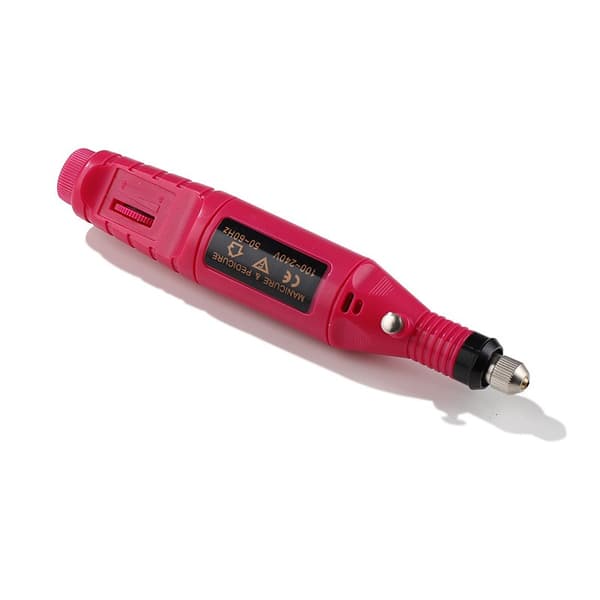 Professionell elektrisk nagelfil och manikyrslipkit med slipbits, 220-240V