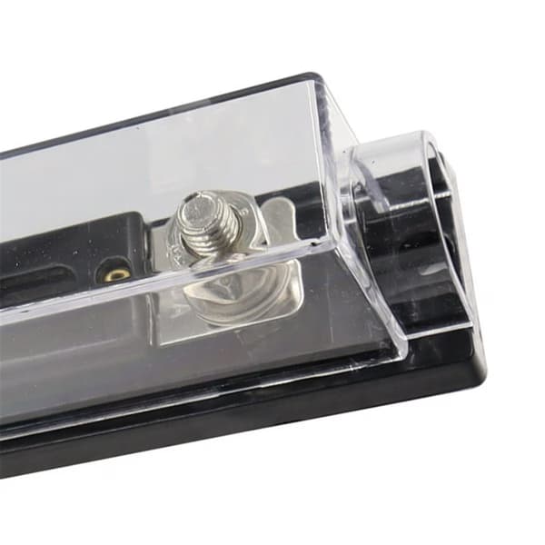 ANL sikringsholder 300A Inline, 0/2/4 Gauge AWG, Sort, 2-pak til bil, lastbil, båd