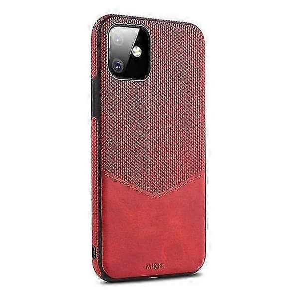 Halkfritt skyddsfodral i blandat material för Apple iPhone 7/8 Röd