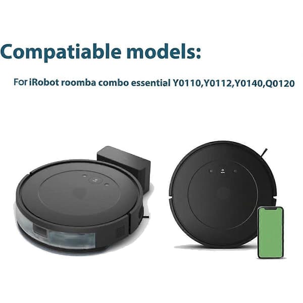 Reservedele tilbehør til IRobot Roomba Combo Støvsuger & Moppe Robot Y0110 Y0140 2 Hovedbørste Ro As Shown