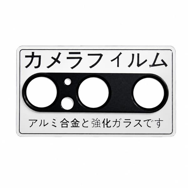 Kamerabeskytter til Sony Xperia 1 V, sort, eksplosionssikker, aluminiumslegering