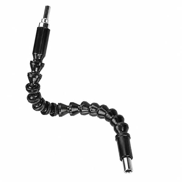 Fleksibel borforlenger, 30 cm, for batteridrill, tilbehør for trange rom