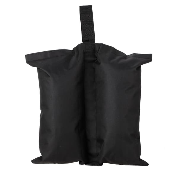 Campingtelt Sandsække, Sort, 4-pak, 44x41cm, Kraftig, Vindtæt, Udendørs