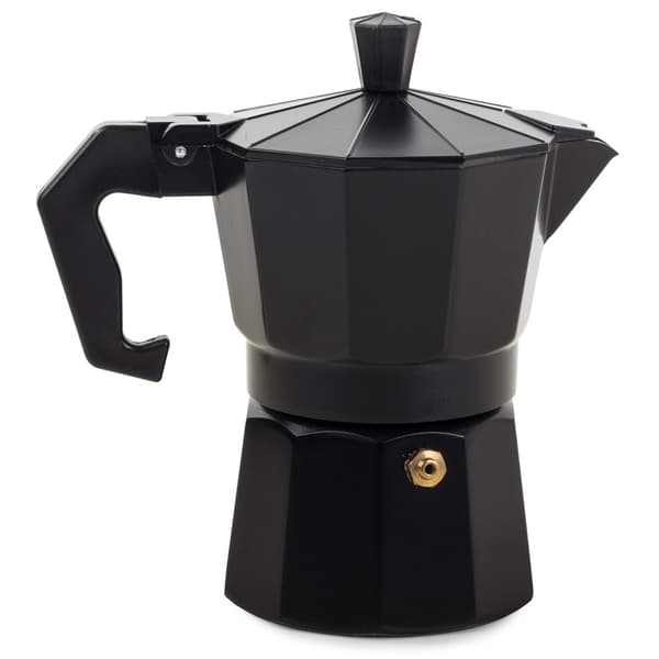 Mokabryggare, 150 ml, Aluminium, 3 koppar, Espressomaskin för spishäll