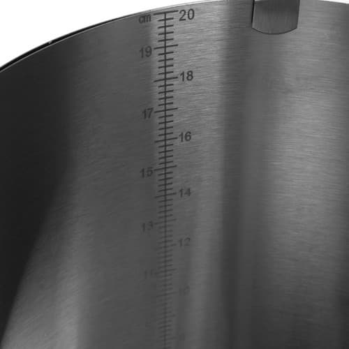 Justerbar kageform 16-30 cm, rustfrit stål, 20 cm høj, bageform