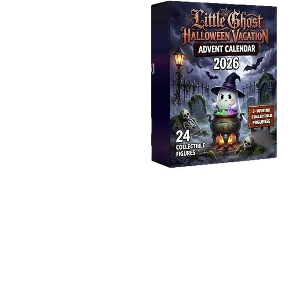 Akryl Halloween Adventskalender, Sektion A, 2026 Ny, Nedtælling til Helligdag
