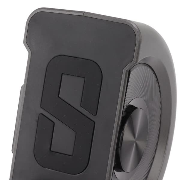 3-in-1 Bluetooth-kaiutin herätyskellolla ja langattomalla latauksella, 10W, PC ABS, harmaa, yöpöydälle