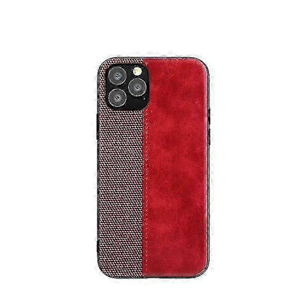 Skyddande läderfodral i TPU för Apple iPhone 11 Pro Max 6.5' - Röd