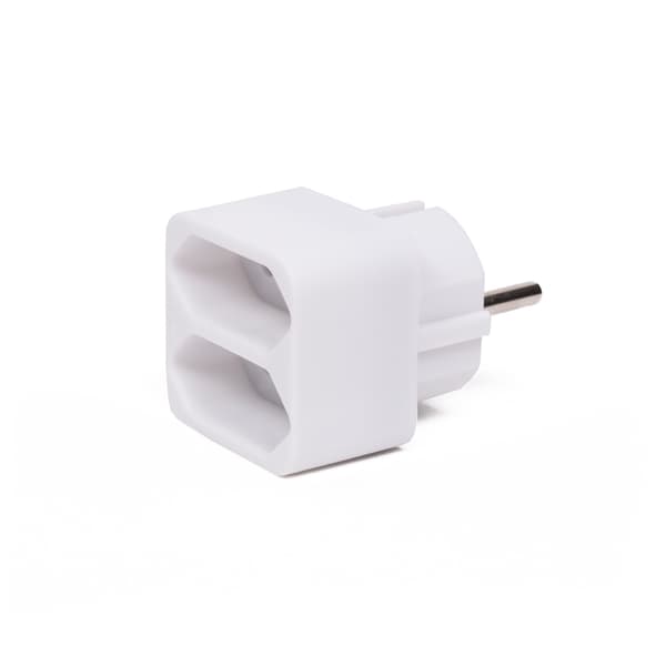 Verkkolaite, 5A 250V 1150W, IP20, Dubbelkontakt