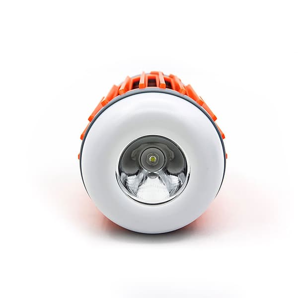 Solar USB Genopladelig 3-i-1 LED Camping Lanterne Lommelygte, Blå