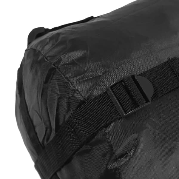 2X Kompressionspåse i Nylon för Sovsäck, Svart, 24L, Vattentät, Camping & Backpacking