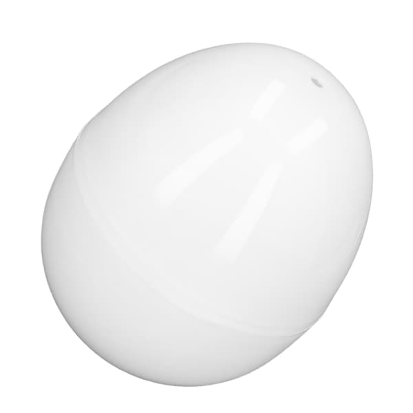 Hårdkokare för ägg, 4 äggs kapacitet, kompakt, ABS, mikrovågssäker, äggformad