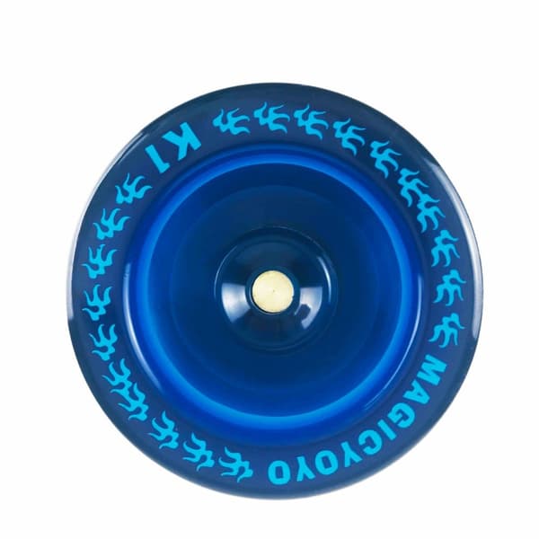 Mørkeblå Magic Yoyo - Klassisk spinnende legetøj i aluminium