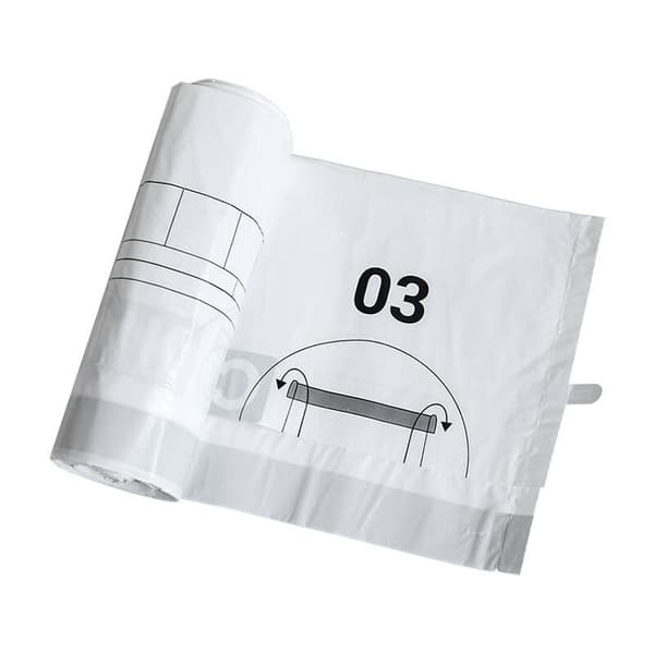 Kattetoilettbakke-foringer kompatible med Catlink Baymax, 2-pak, tyk plastik, lækagesikker