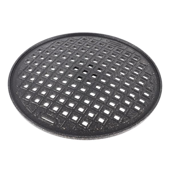 Rund non-stick grill med medicinsk sten, picknick & camping