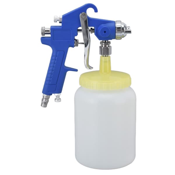 Sifon Pneumatisk Luftsprøjte, 1000ml 3mm, Grunder Malerværktøj, Blå