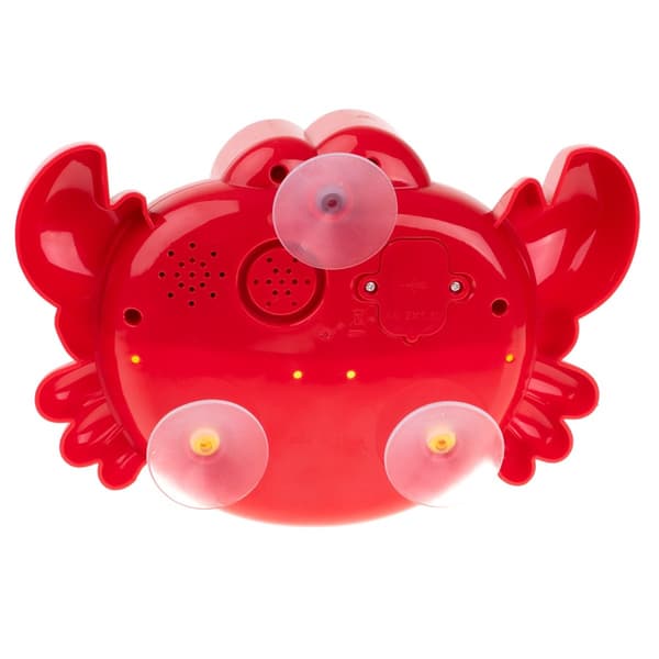 Musikalisk krabbbubbelmaskin för bad, bubbelgenerator, ABS, badkarsleksak för barn