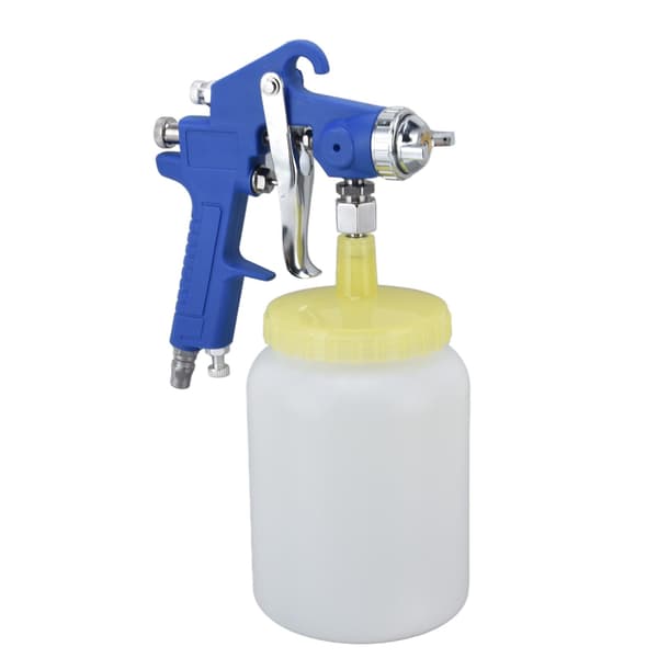 Sifon Pneumatisk Luftsprøjte, 1000ml 3mm, Grunder Malerværktøj, Blå