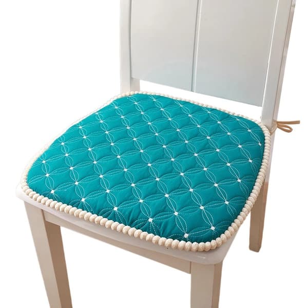 Skridsikker stolehynde 45x45cm, vaskbar polyesterfiber til restauranter Circle money-Kong Quelan