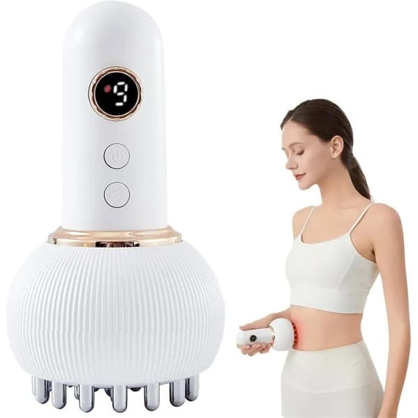 Anti-cellulite massageapparat til ben og mave, reducerer strækmærker
