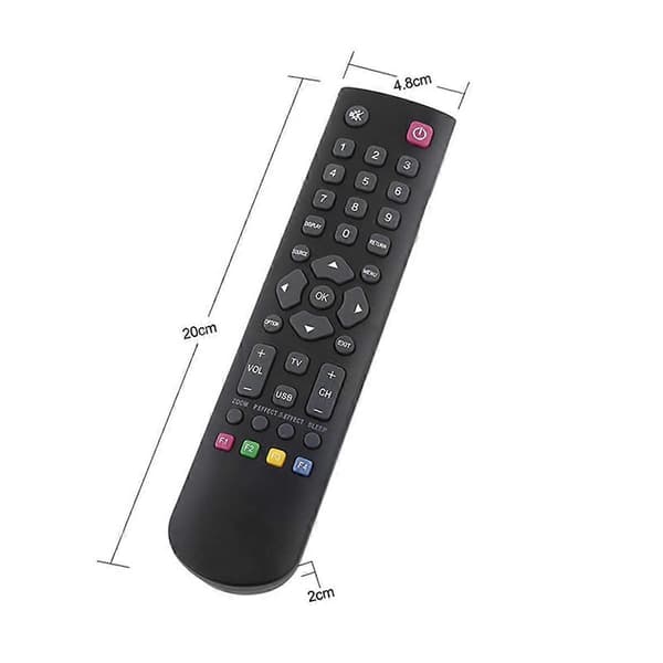 Erstatningsfjernkontroll for Universal Remote Control RC3000E01 RC3000E02 08-RC3000E-RM201AA -925 Black
