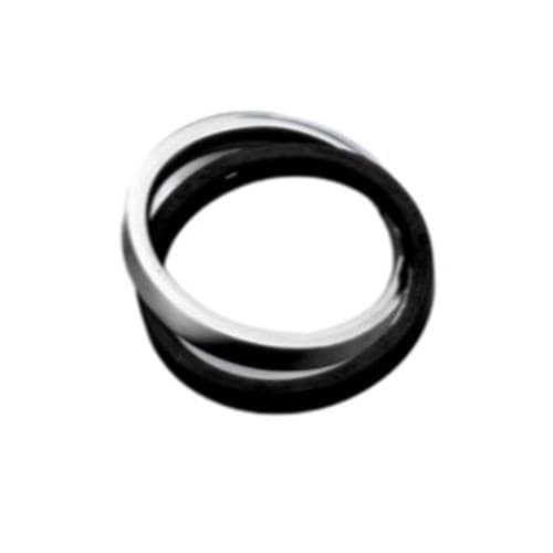 Roterende Båndring, Rustfrit Stål, 18mm, Stresslindring, Fidget Smykker