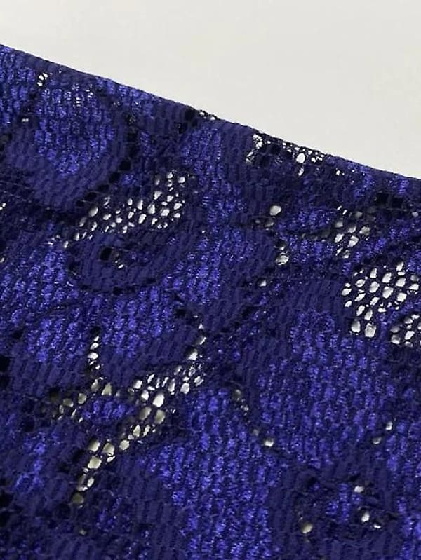 Line Plus -kokoinen mekko Vem Lace BLACK L