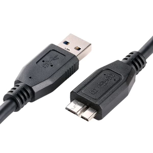 Micro USB 3.0 til USB 3.0 kabel, 0,5M, høj hastighed, til ekstern harddisk HDD
