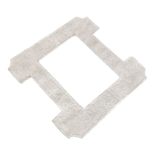 Erstatningsmoppeklud til ECOVACS W1 W1 PRO Vinduespudserrobot, Grå, Mikrofiber