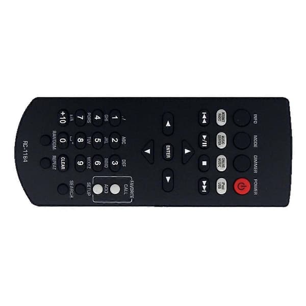 Erstatningsfjernkontroll RC-1164 for Denon AV-receiver system DNPF109 CD-spiller fjernkontroll