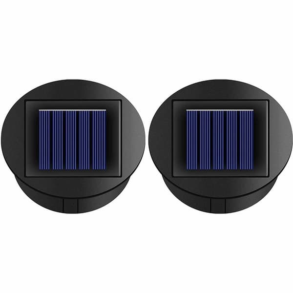 Solcellsdrivna LED-dekorationslampor, 2-pack, elektroniska glödtillbehör för trädgård, utomhus 1pcs