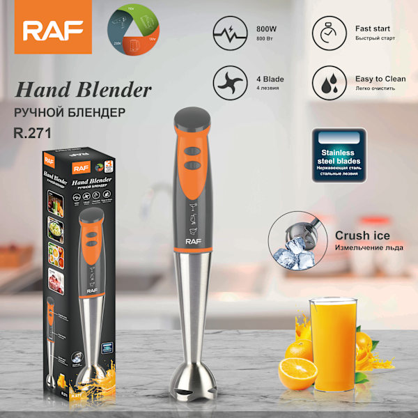 RAF Fabriksudsalg Multifunktionel Elektrisk Blender til Køkkenbrug