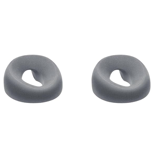2X Ergonomi Liggande Kudde Memory Foam Huvudstöd Stödkudde Kroppsmassage Ansiktskudde för Skönhetssalong-A