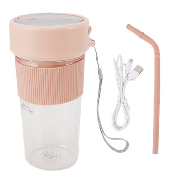 350 ml bærbar USB elektrisk juicerkopp, miniblender for hjem, skole, kontor, camping