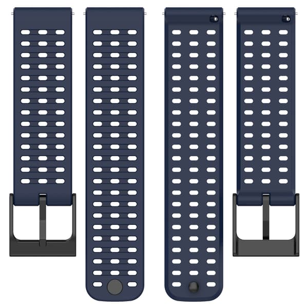 Silikone urrem til Suunto Vertical 9 Peak-serien, mørkeblå, sport DarkBlue