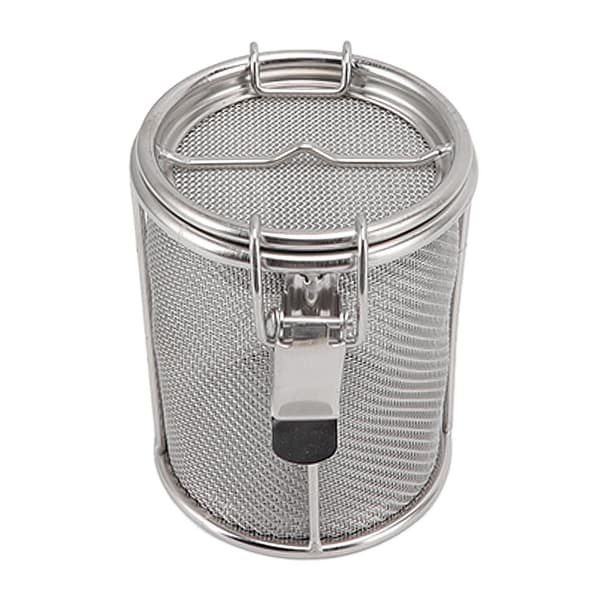 Tekugle-infuser i rustfrit stål, krydderisi med forlænget kædekrog