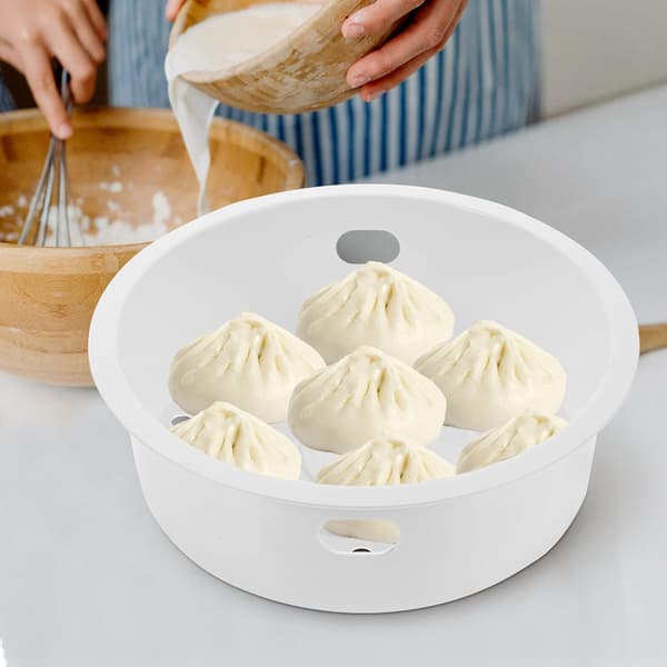 Damperkurv til 3L riskoger - Multifunktionel grøntsagsdamperindsats til dampning af dumplings