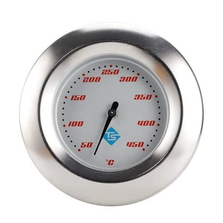 Bimetallisk termometer 50-450°C, pekertermometer for BBQ-grillovn 2pcs